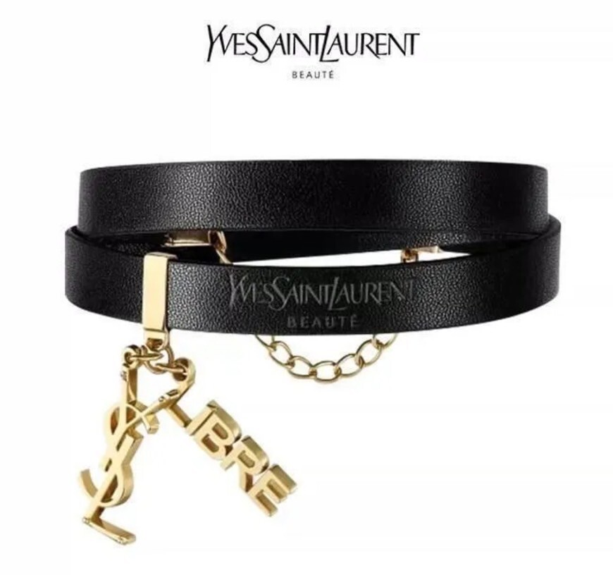 Yves Saint Laurent YSL Necklace Choker with Original Box Bracelet Accessory VIP