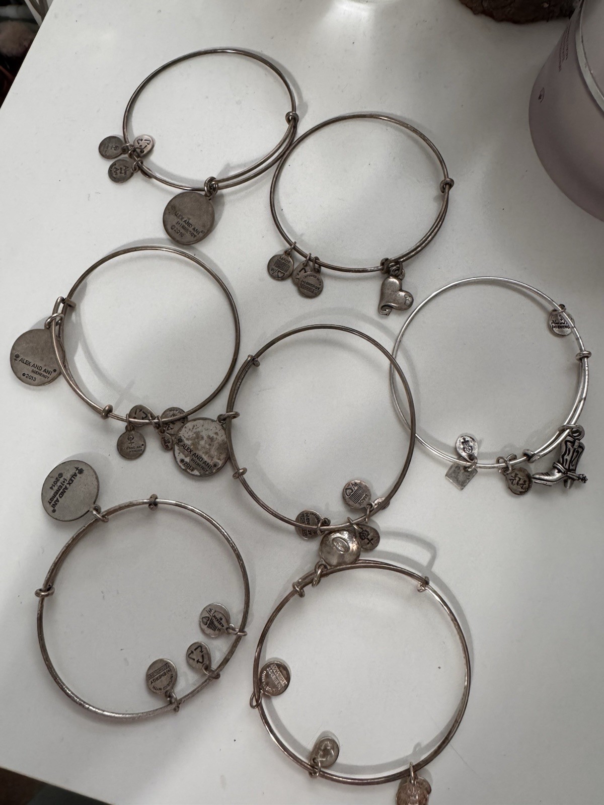 Lot Of Alex And Ani Bangle Bracelets