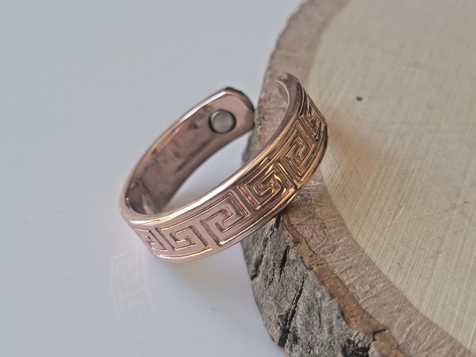 Pure Copper Magnetic Ring – Arthritis Adjustable Ring Maze New
