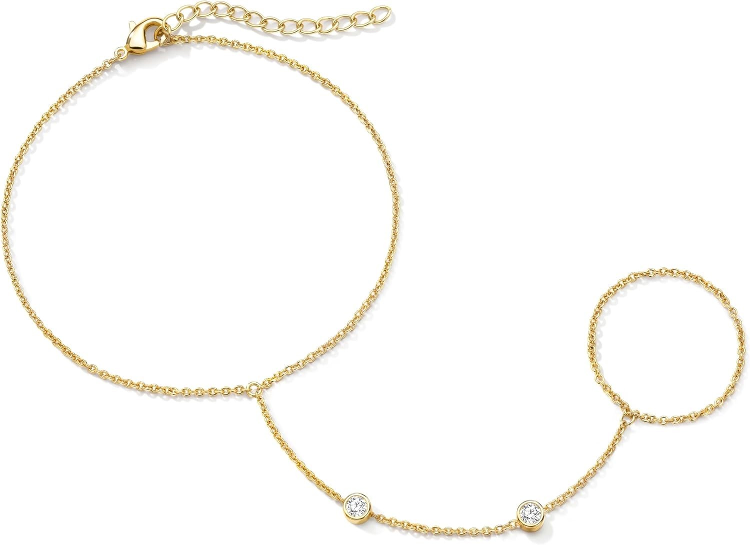 Modern Gold Cuff Bracelets Set – Non-Tarnish & Adjustable for All Occasions