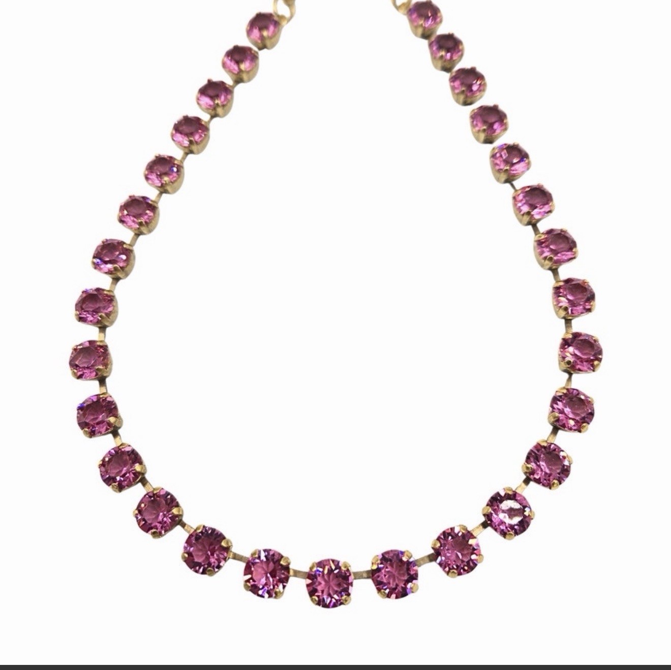 TOVA – The Oakland Necklace – Fairy Dust Unfoiled Rose