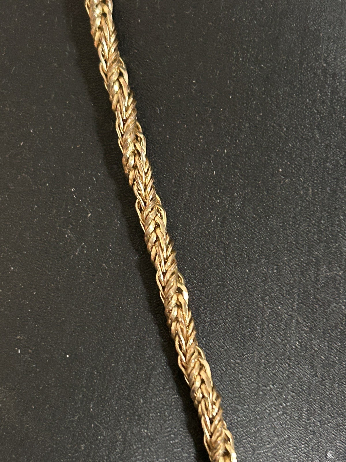 Vintage Kollmar and Jourdan Gold-plated Rope Chain 30g approx. 30” long approx.