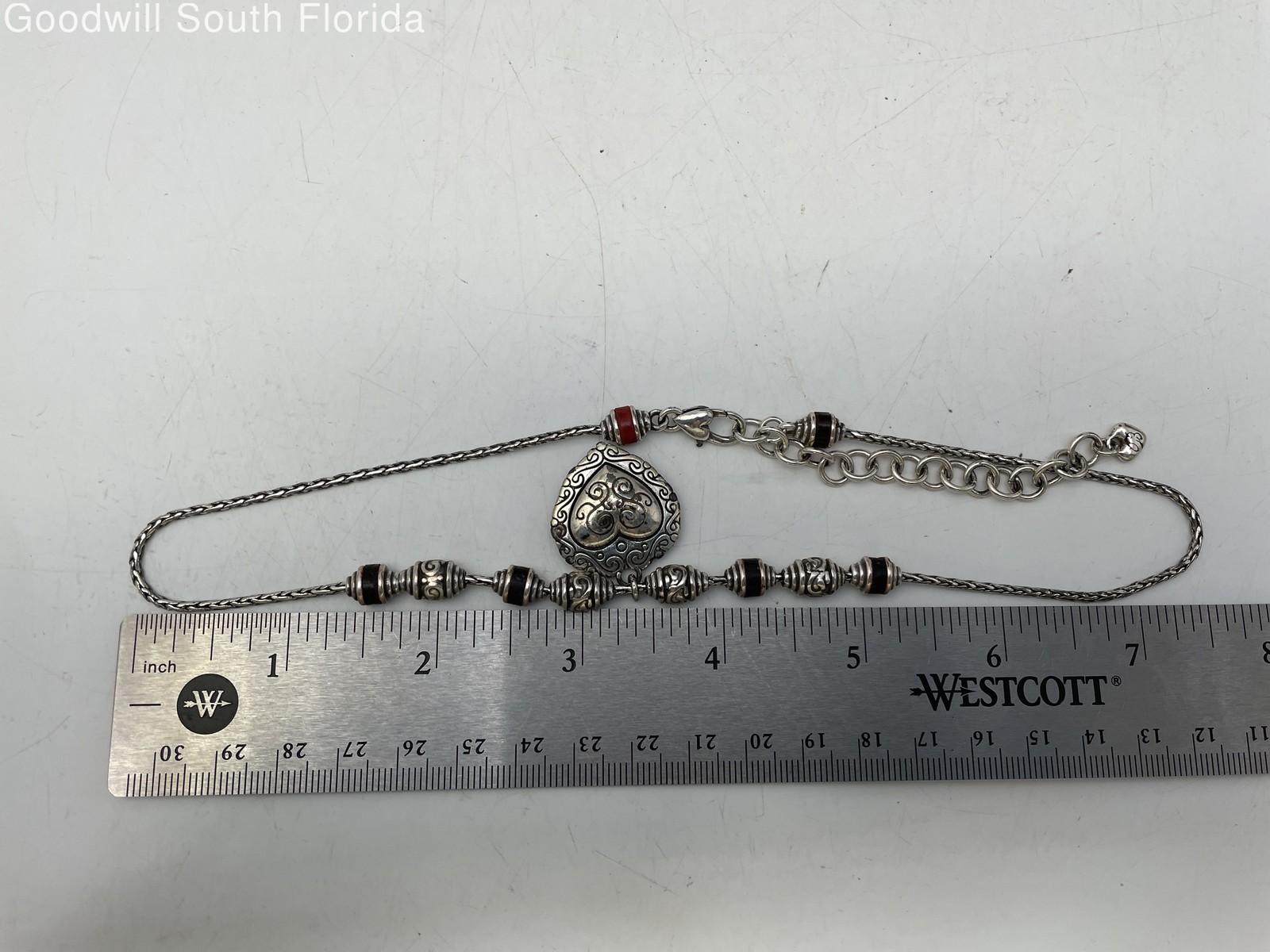 Brighton Women’s Silver Tone Necklace. Weight 30g