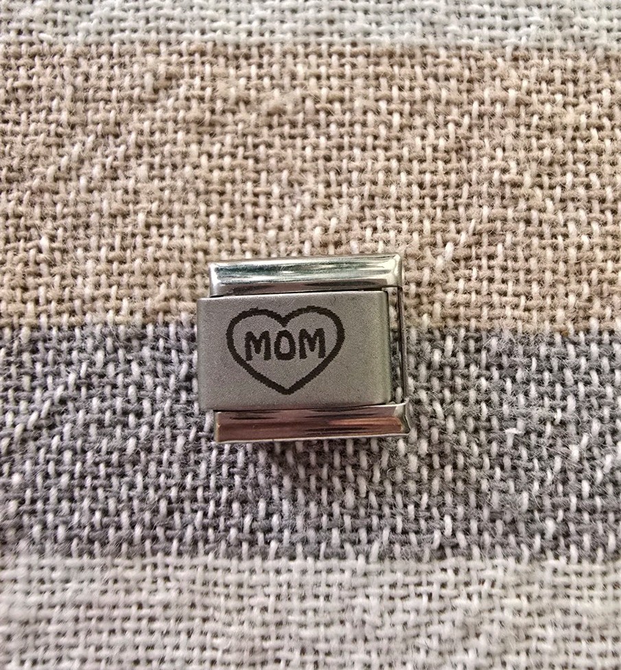 “Mom” Italian Modular Charm 9mm FREE SHIPPING!!