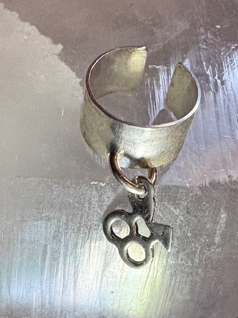 Double mars 92.5 ear cuff Male Gay LGB LGBTQ handmade by JKL 604