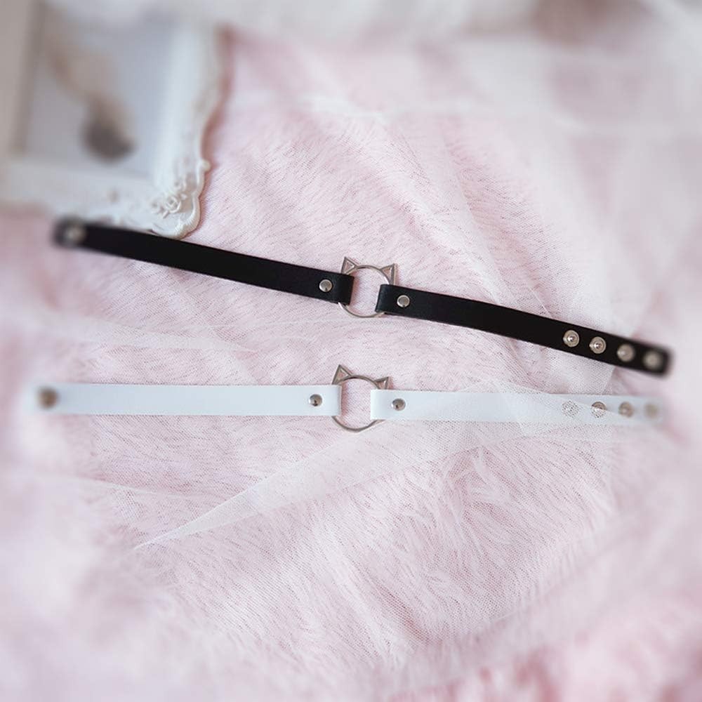 Fashionable Adjustable Cat Choker – Lightweight PU Leather for Any Occasion