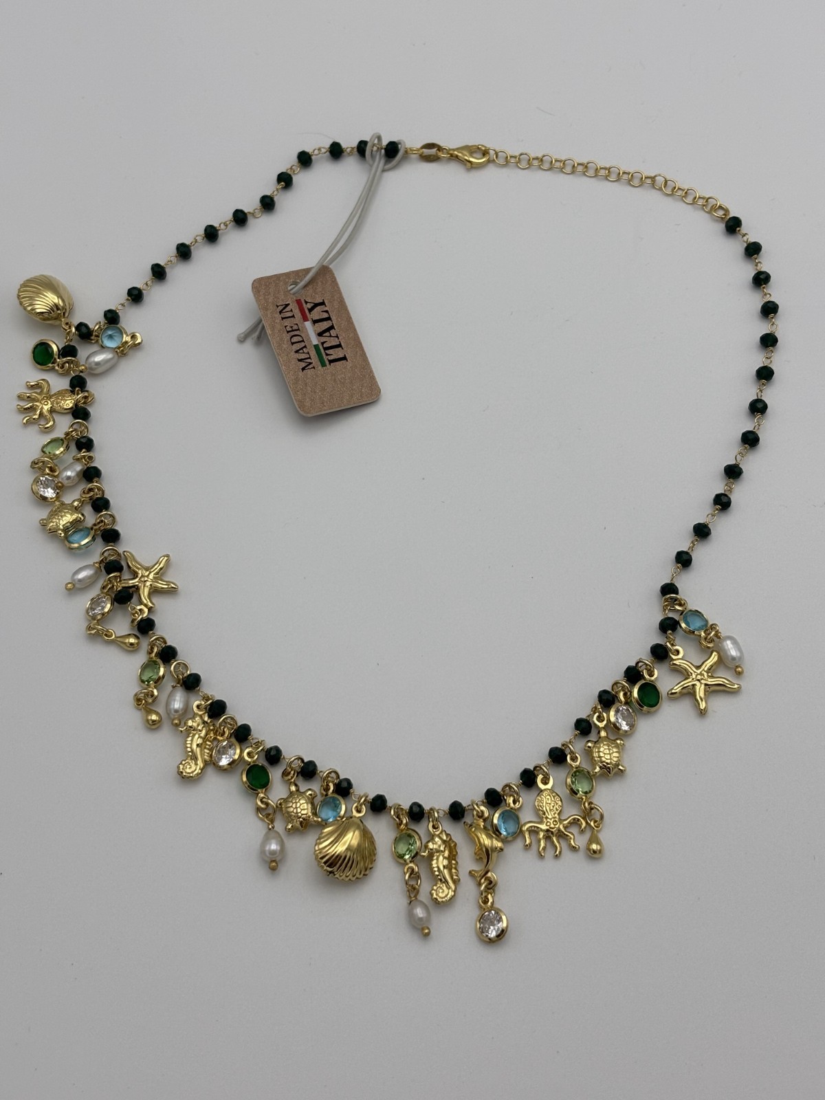 NEW WITH TAG Mia Fiore Ocean Themed Charm Necklace