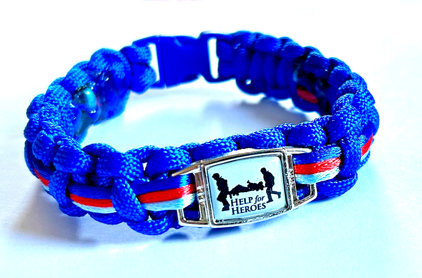 NEW! MILATARY COLOURS : Help For Heroes/Stretcher Bracelet (3 Sizes/7 Colours)