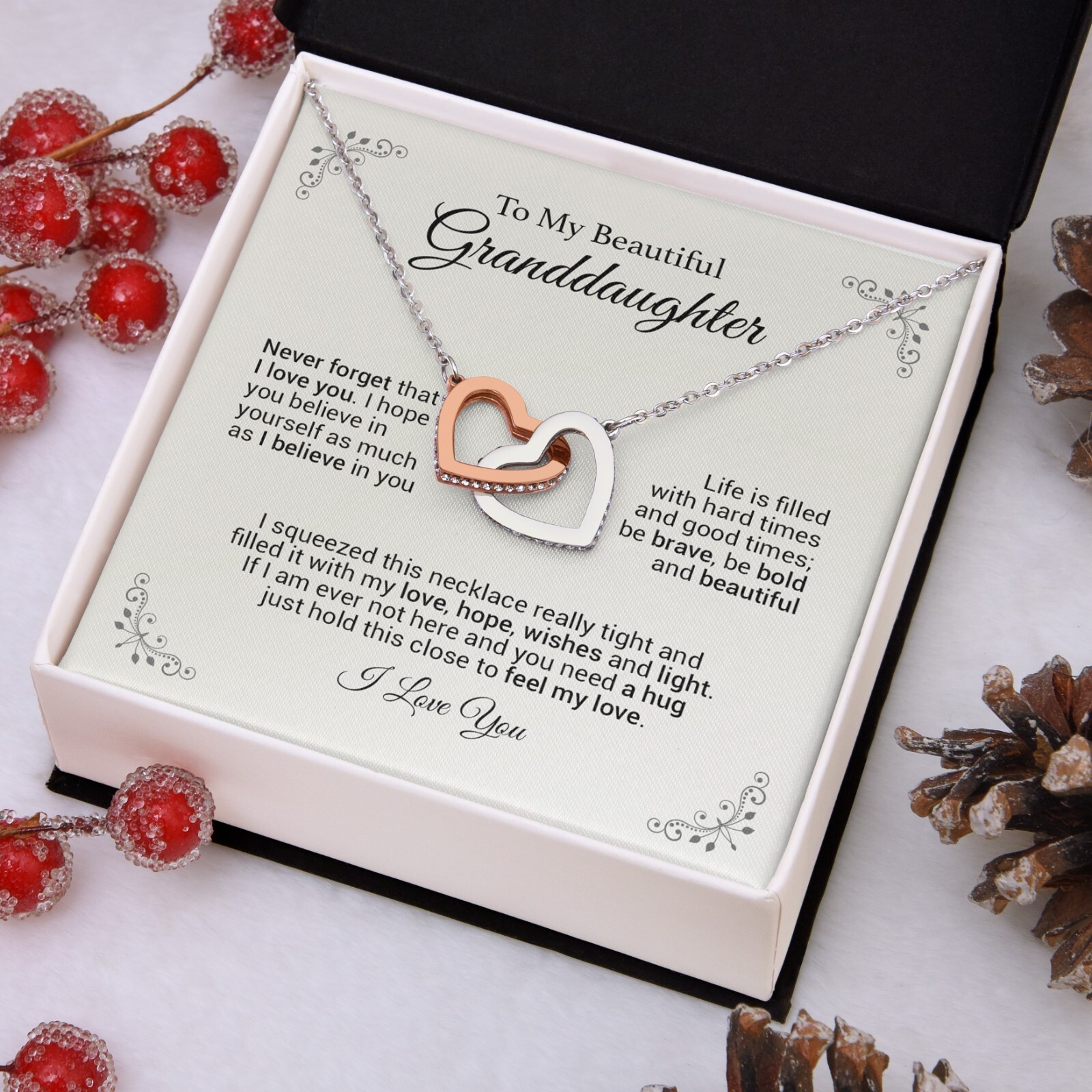 To My Granddaughter, Gift For Granddaughter, Granddaughter Gift from Grandma
