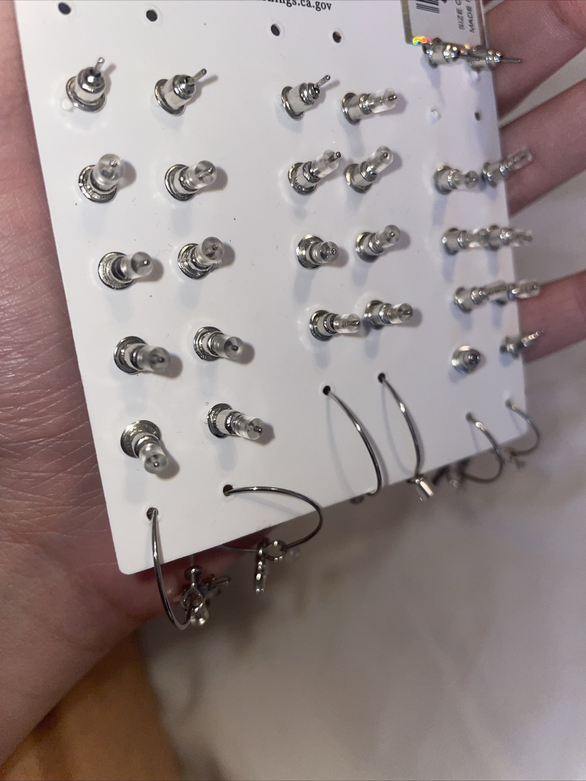 2nd-handed small little earrings