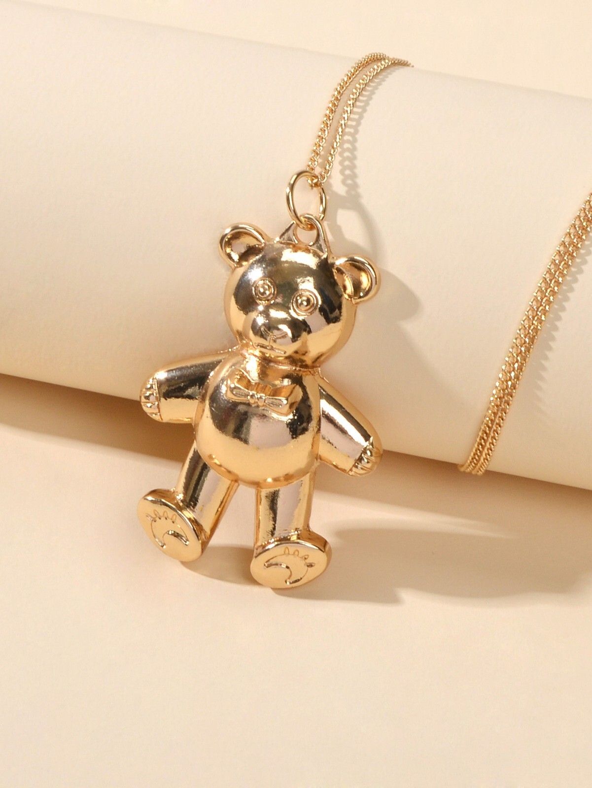 Cute Fashion Teddy Bear Necklace Lover Pendant Chain Australian Themed Jewellery
