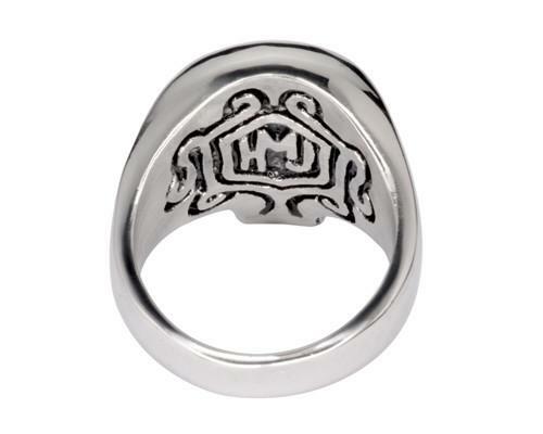 Men’s Stainless Steel Grizzly Bear Ring 133