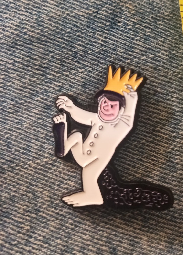 WHERE THE WILD THINGS ARE-ENAMEL PIN-SHIP ALL THE PINS YOU BUY FOR $4.99