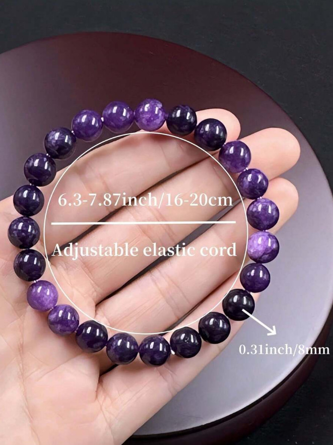 Classic Natural Stone Wealth Love Lucky Bracelets Bangle for Men and Women Gift
