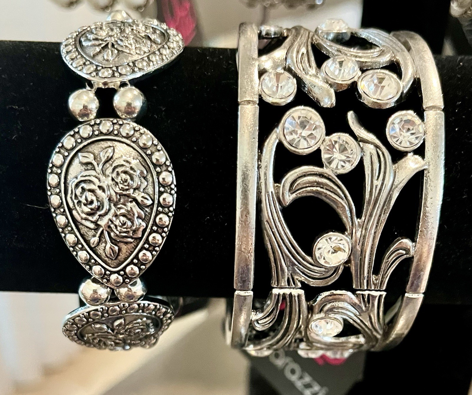 10 Silver Bracelets by Paparazzi. Various Styles & Designs for any occasion NWT