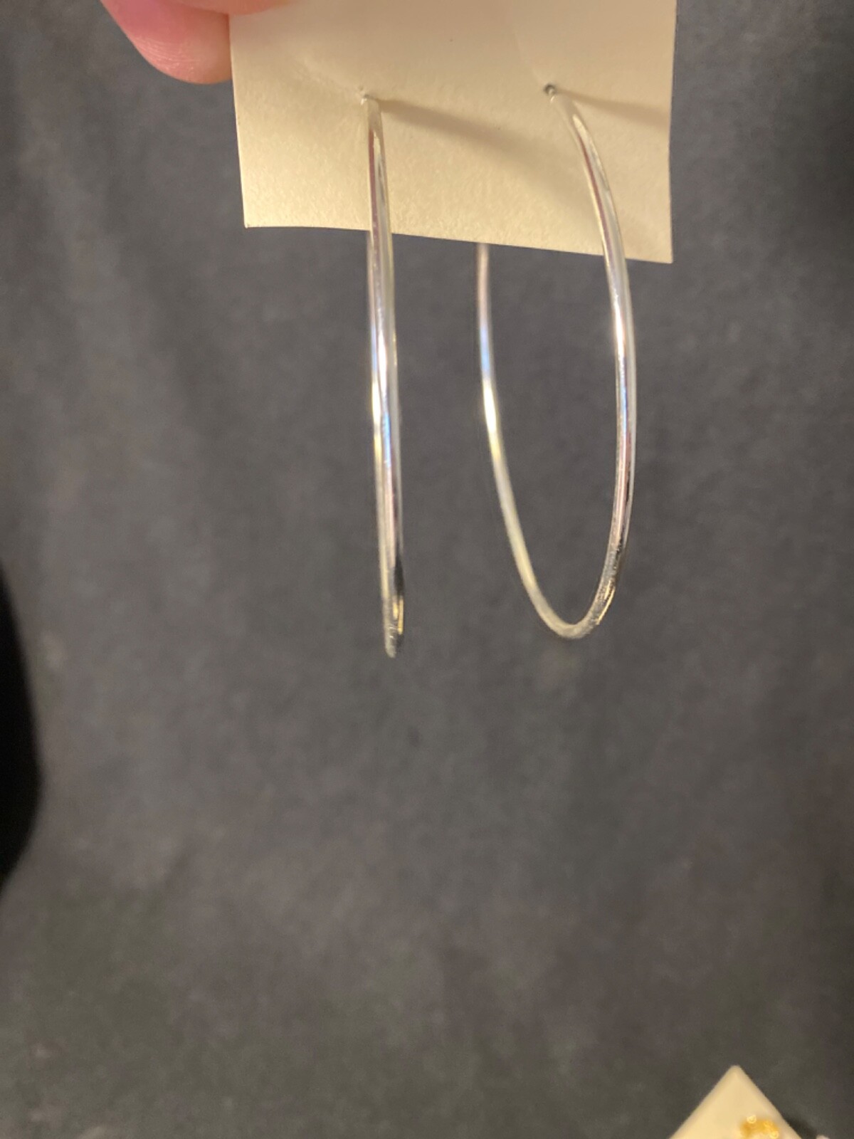 Lot Of 13 Sets Hoop Pierced Earrings Silver/Gold Tone Green Enamel C-Hoop ++