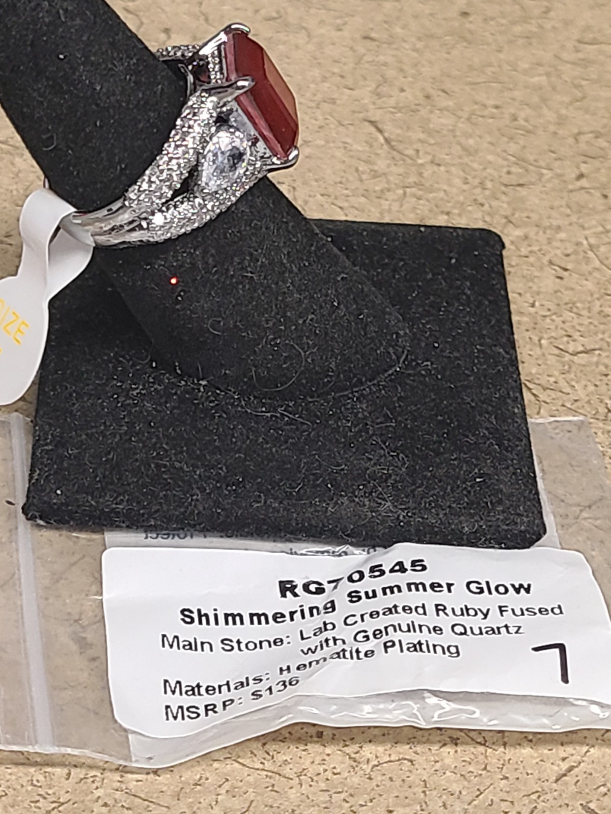 RBP RG70545 Shimmering Summer Glow Ring