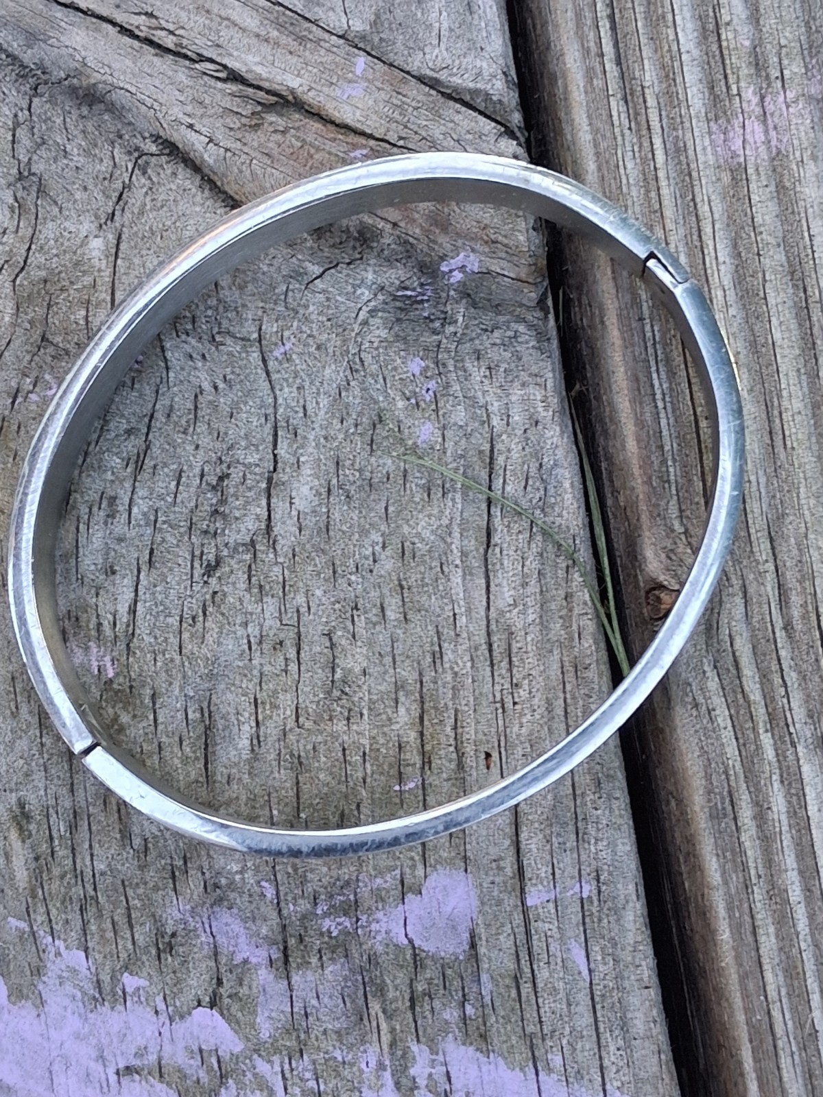 Stainless Steel Roman Numeral Hinged Bracelet For Men Women