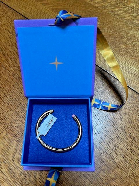 Alex & Ani Pencil Cuff Bracelet NWT Includes Gift Box
