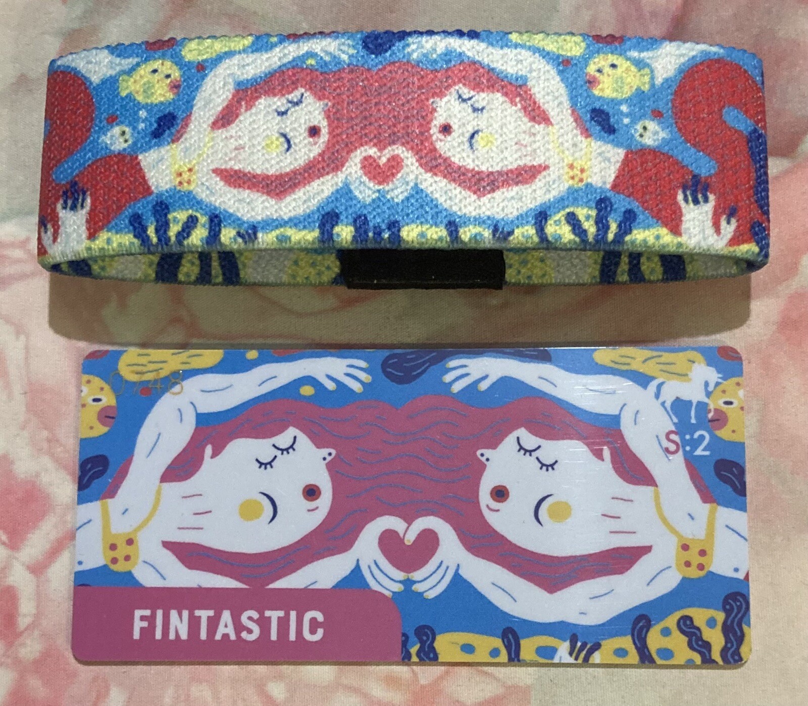 Zox Fintastic Wrist Band Strap And Card. Fairytale Critters Season 2.