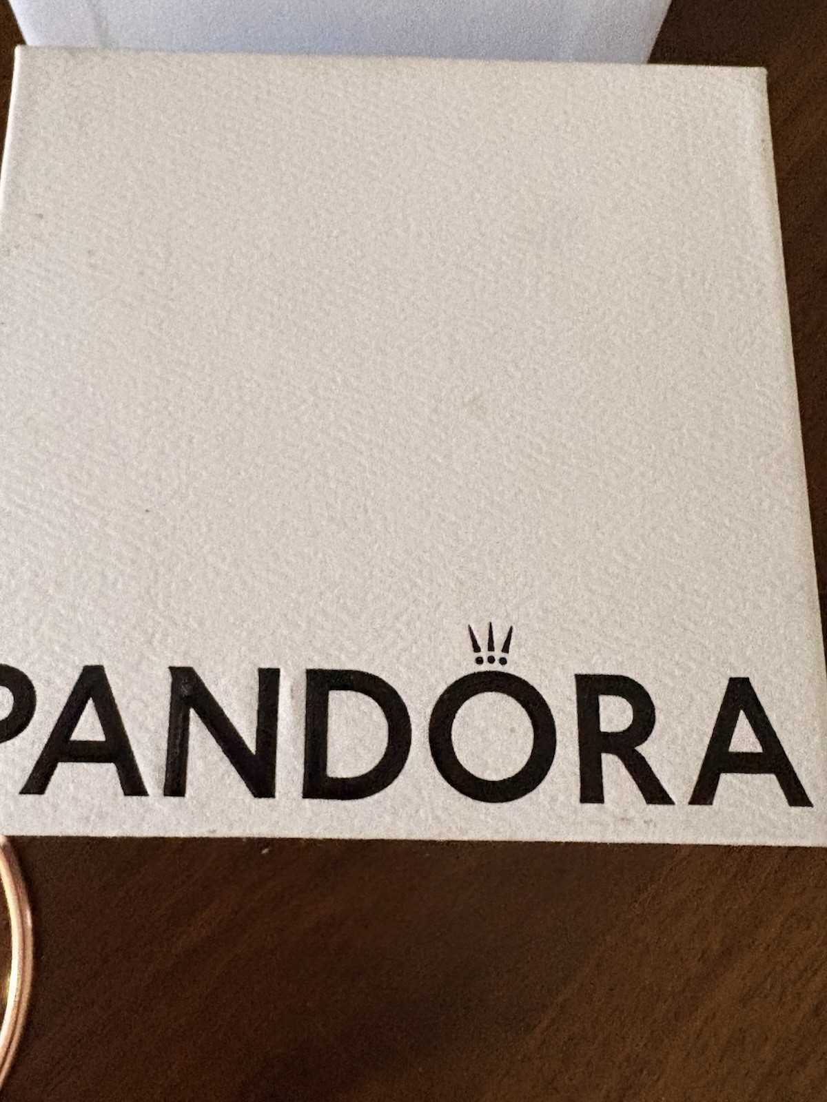 Pandora Moments Encircled Clasp Bangle 14k rose gold plating
