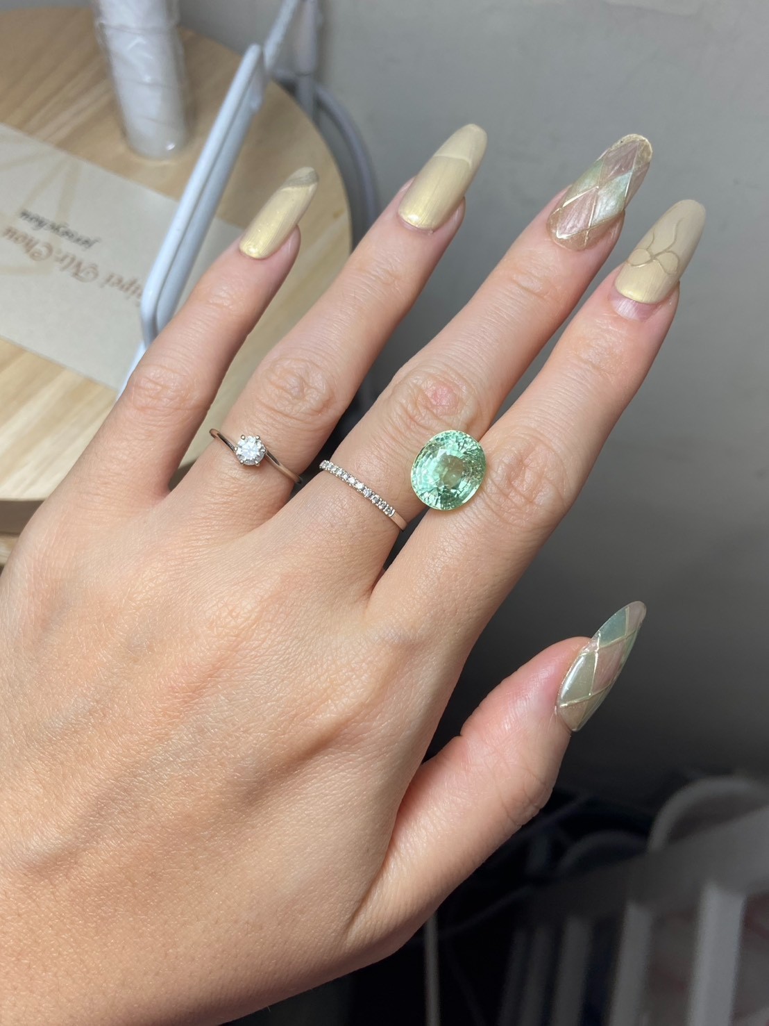 [jerseychou]Natural Paraiba Tourmaline 7.22ct , AIGS