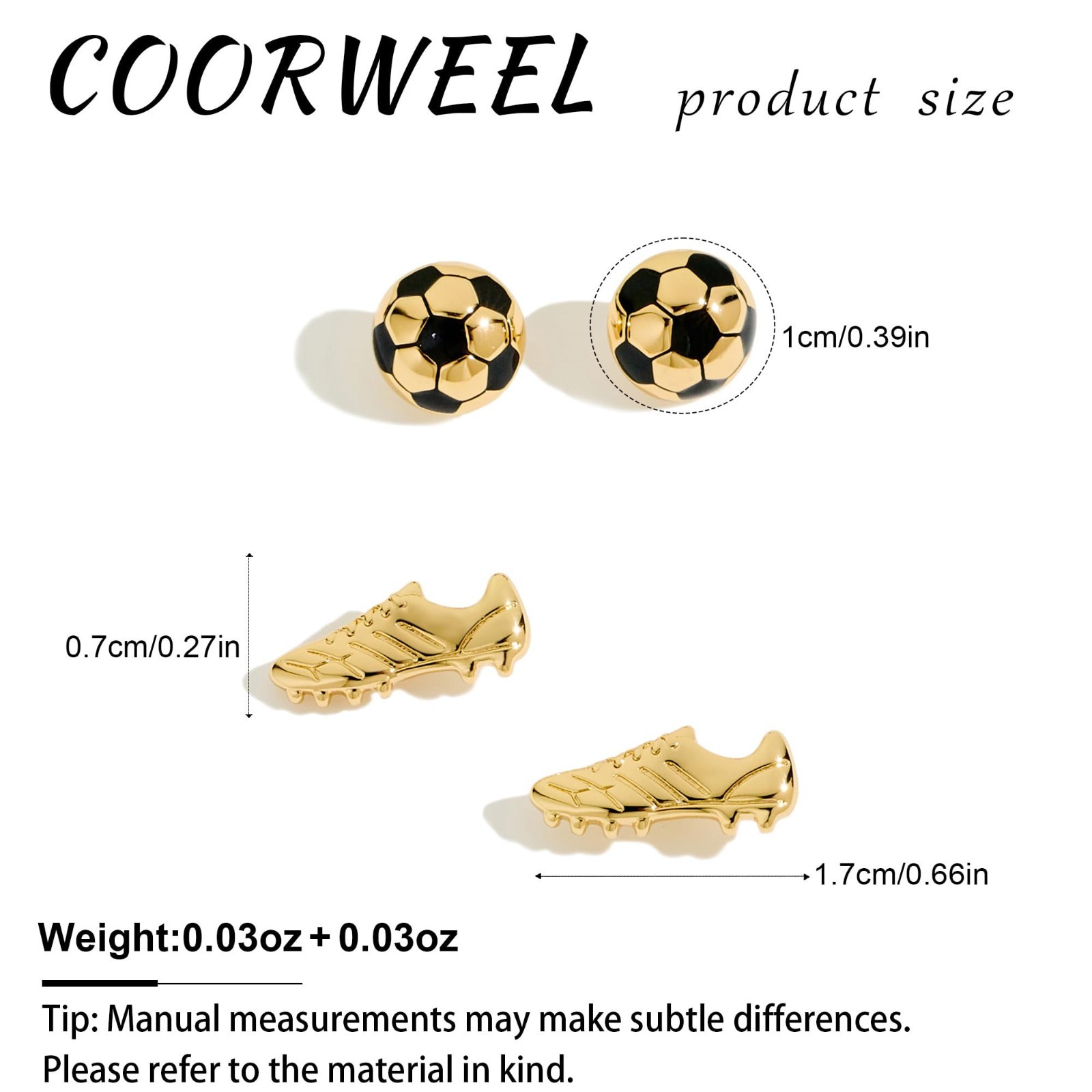 Sport-Themed Statement Earrings – 2 Pairs Novelty Studs for Women, Sports Jewelr