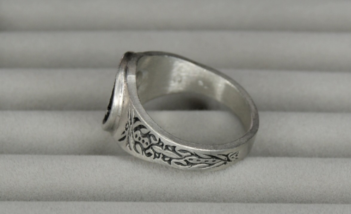 1st Pentacle of Mercury Talisman ring , King Solomons Planetary Seals
