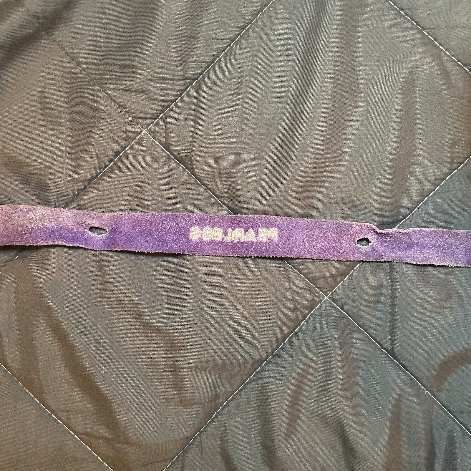 Taylor Swift “Fearless” Leather Bracelet (Purple) – Official Merch – Rare Item
