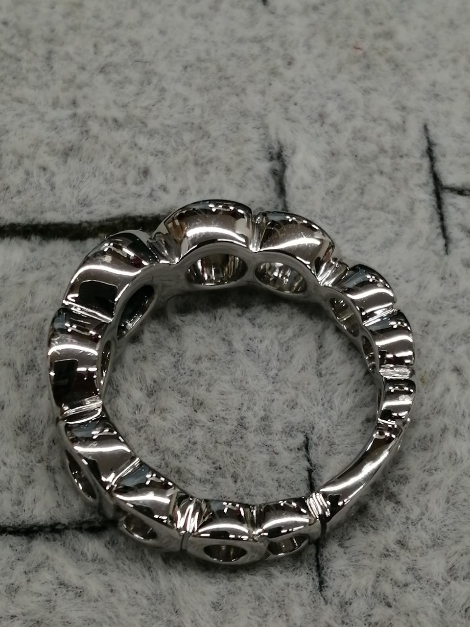 CHANEL Coco Mark 750 K18 Yellow Gold Ring US 5 JP 9 7.7g Auth Japan