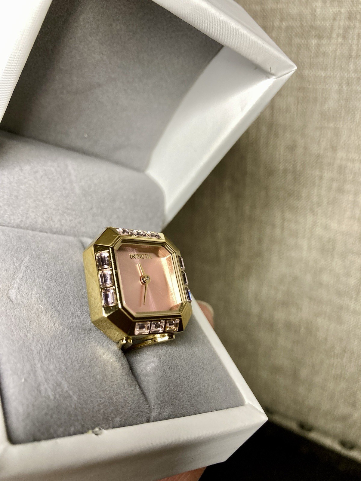 Ring Watch By Invicta – Gold Tone Brand New