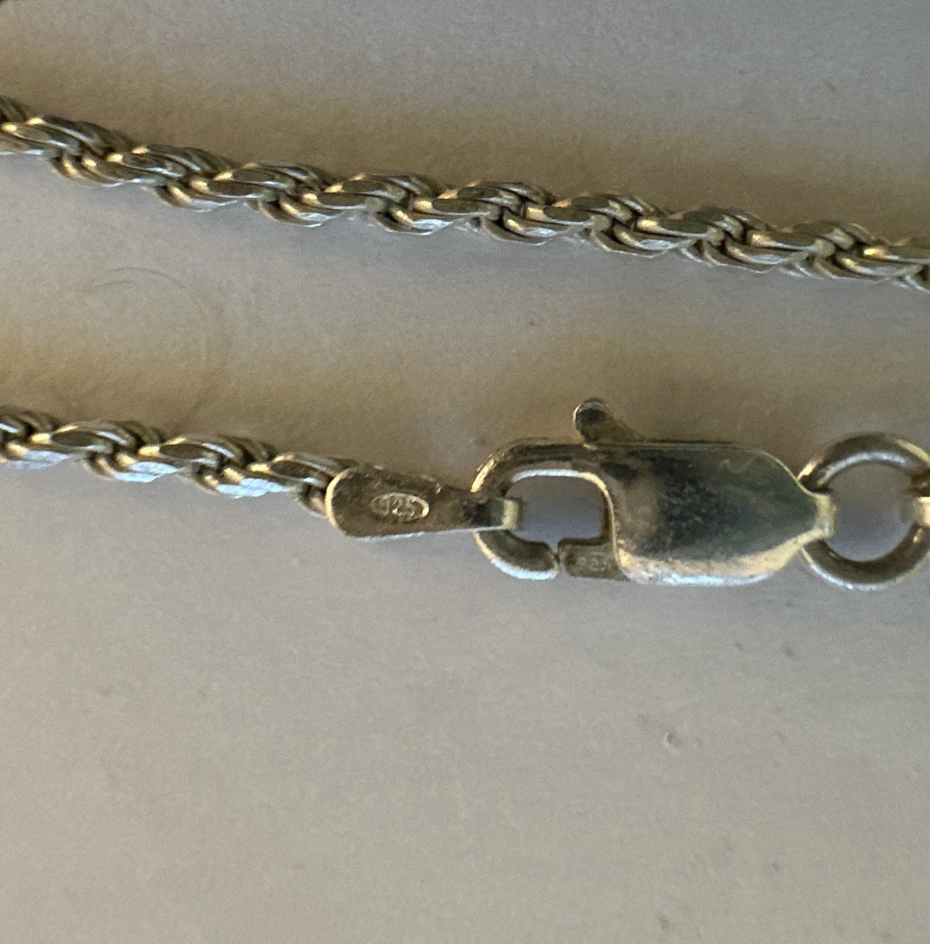 Vintage Gorham Sterling Silver Unicorn Necklace 925 Italy Chain Box