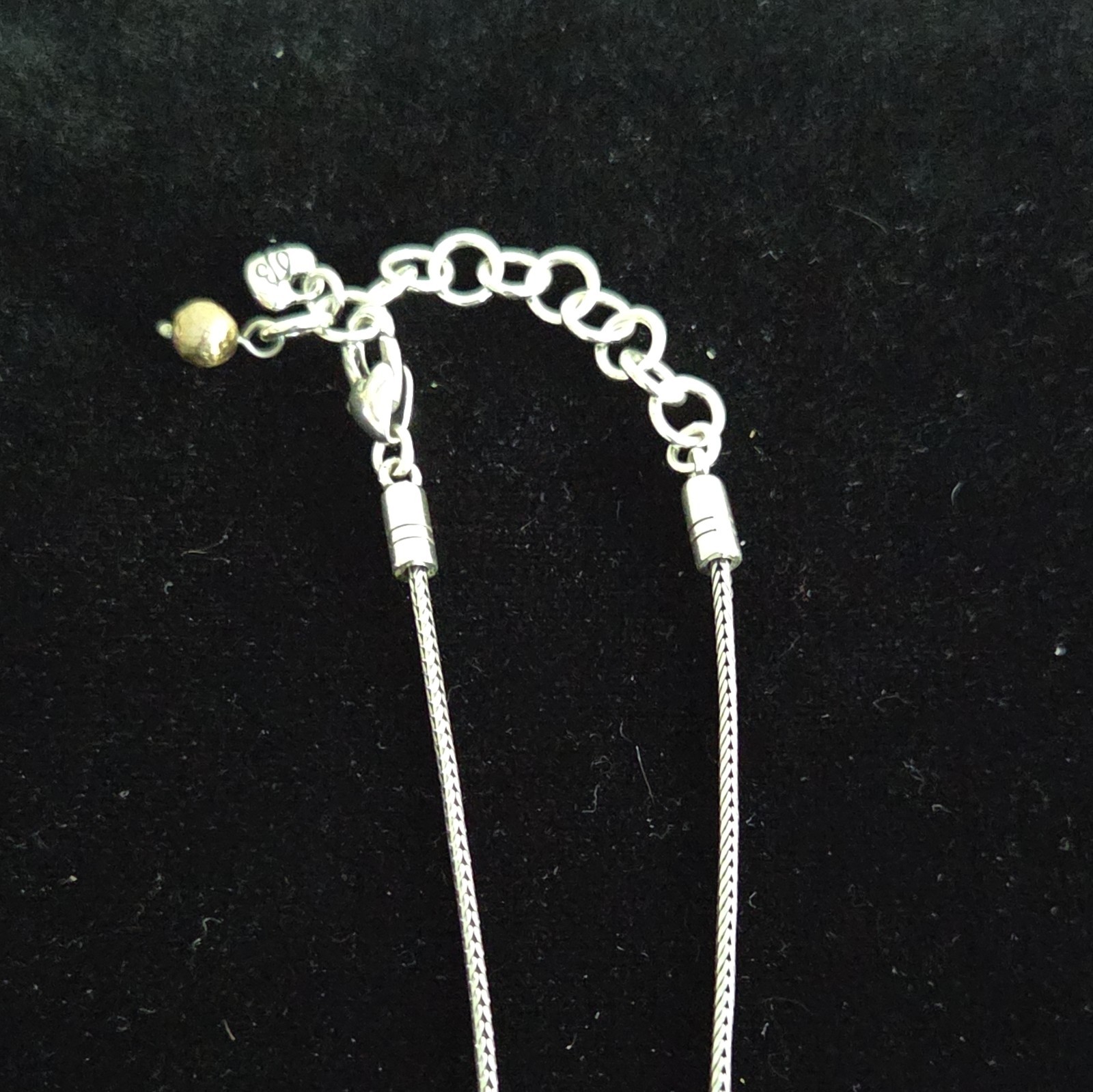 BRIGHTON ‘Sensation’ Necklace Scrollwork Hammered Gold & Silver Plate 11″