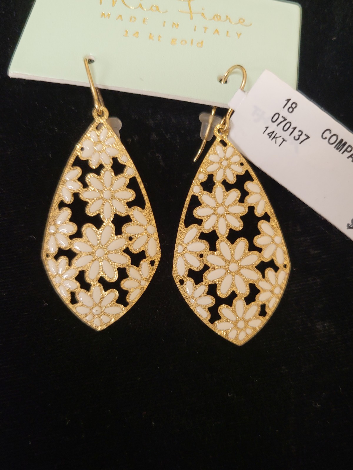 Mia Fiore made in Italy 14kt Earrings and Bracelet Lot- NWT (BFEB-06-103)