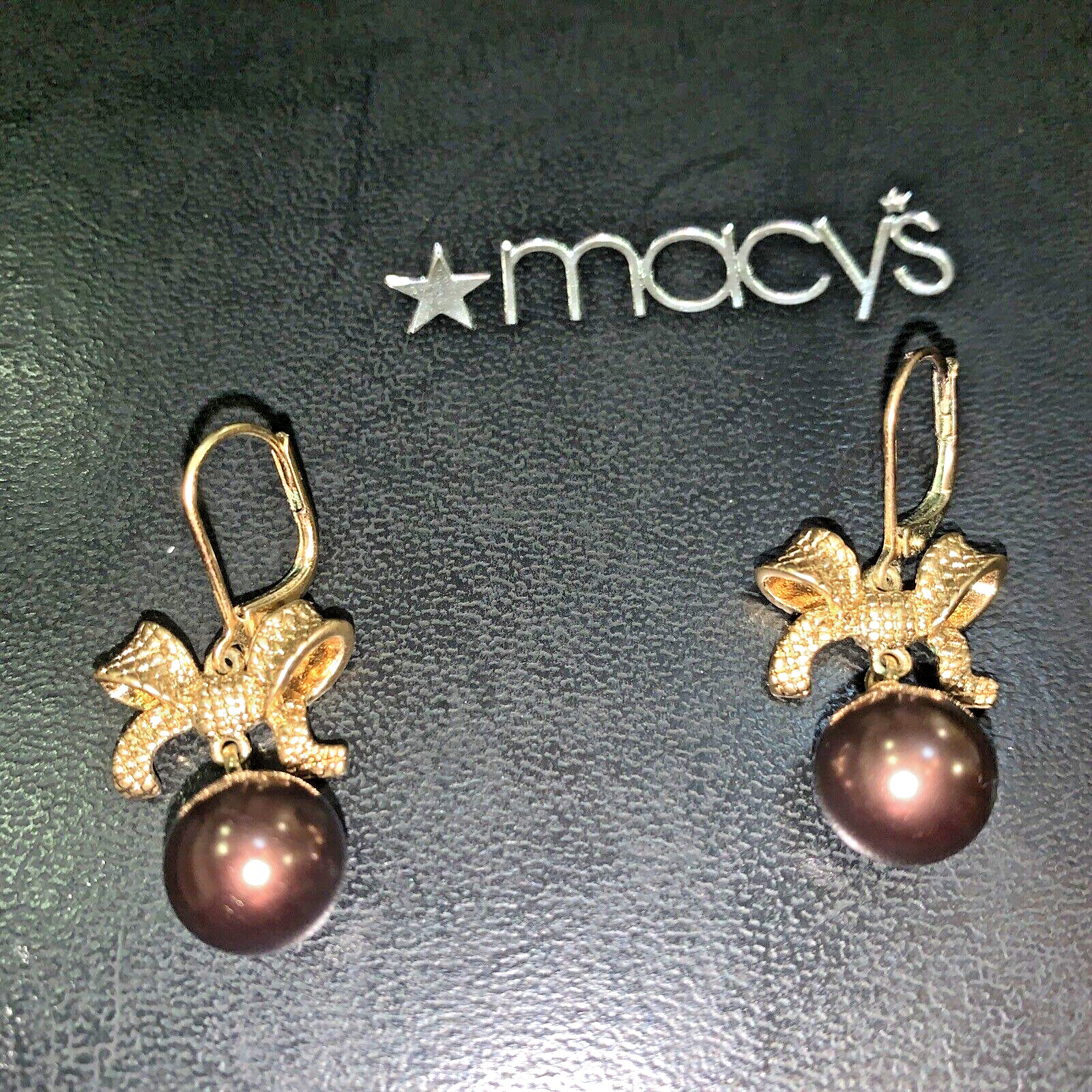 Macy’s 3 Pieces New/Other Set: Earrings, Bracelet And Necklace. Beautiful Design