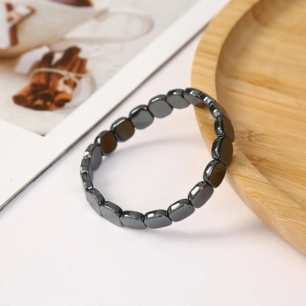 Hemys Hematite Bracelet for Men, 2025 New Hemios bracelet, Your Edge Confidence.
