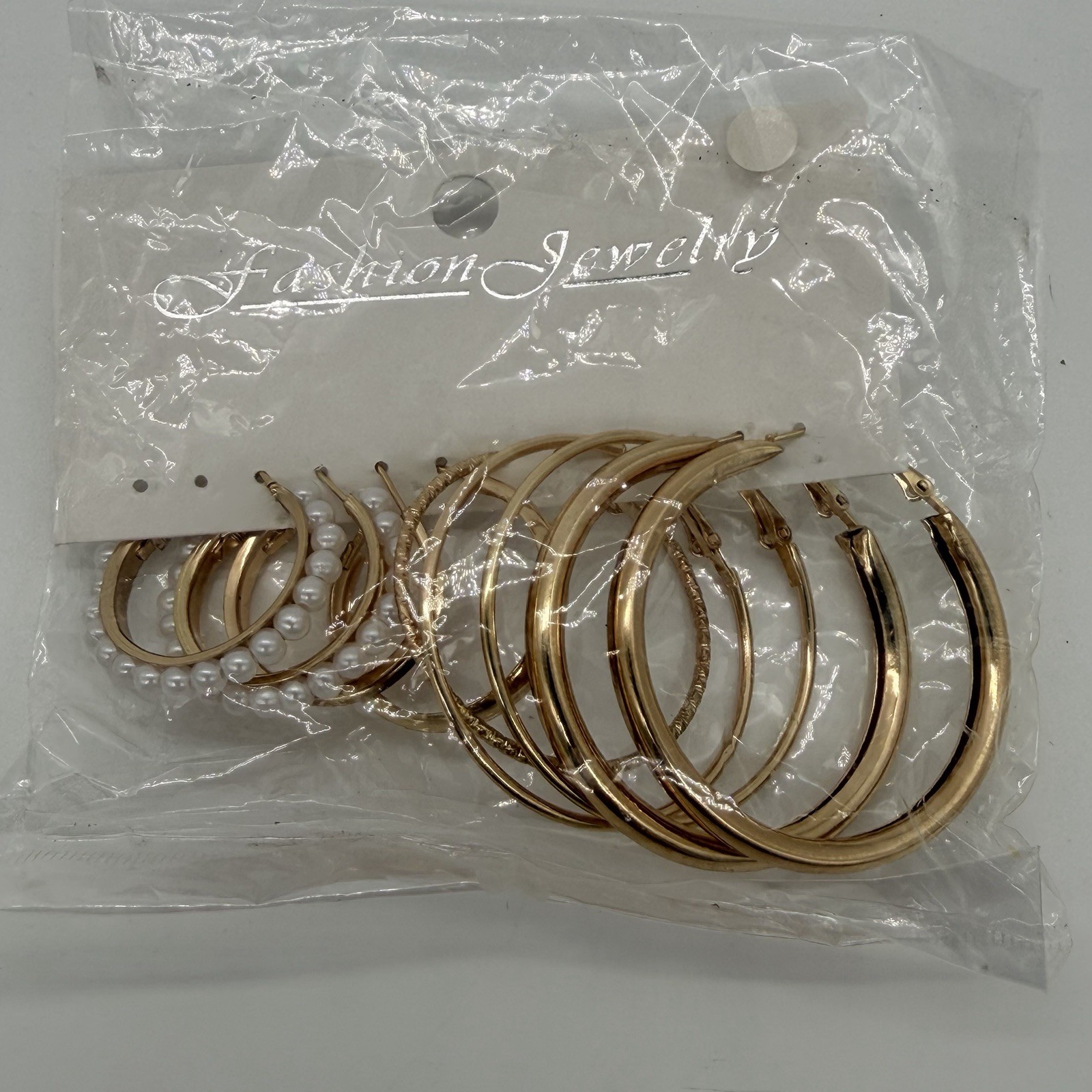 Lot Sale Golden Earrings Set Fashion C-shaped Alloy Earrings for Women’s Jewelry