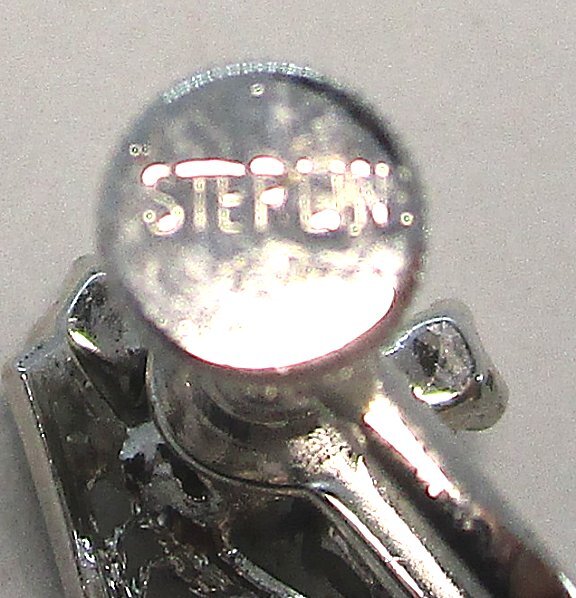 Sterling Silver Necklace and Earrings w White and Gray Rhinestones 12.0 grams
