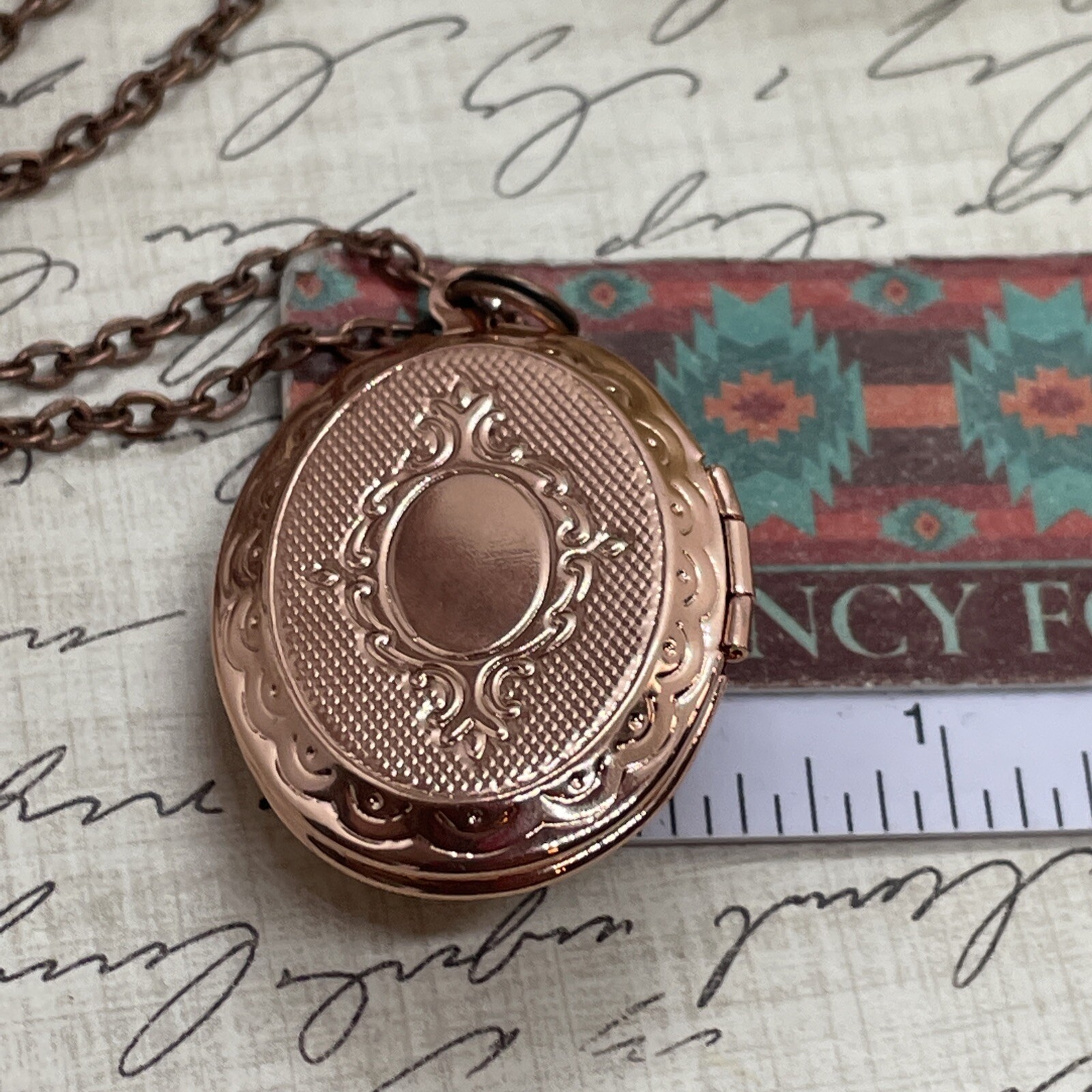 Dainty Rose Gold Locket Cameo Purple Whit Wedding Jewelry Gift Birthday Necklace