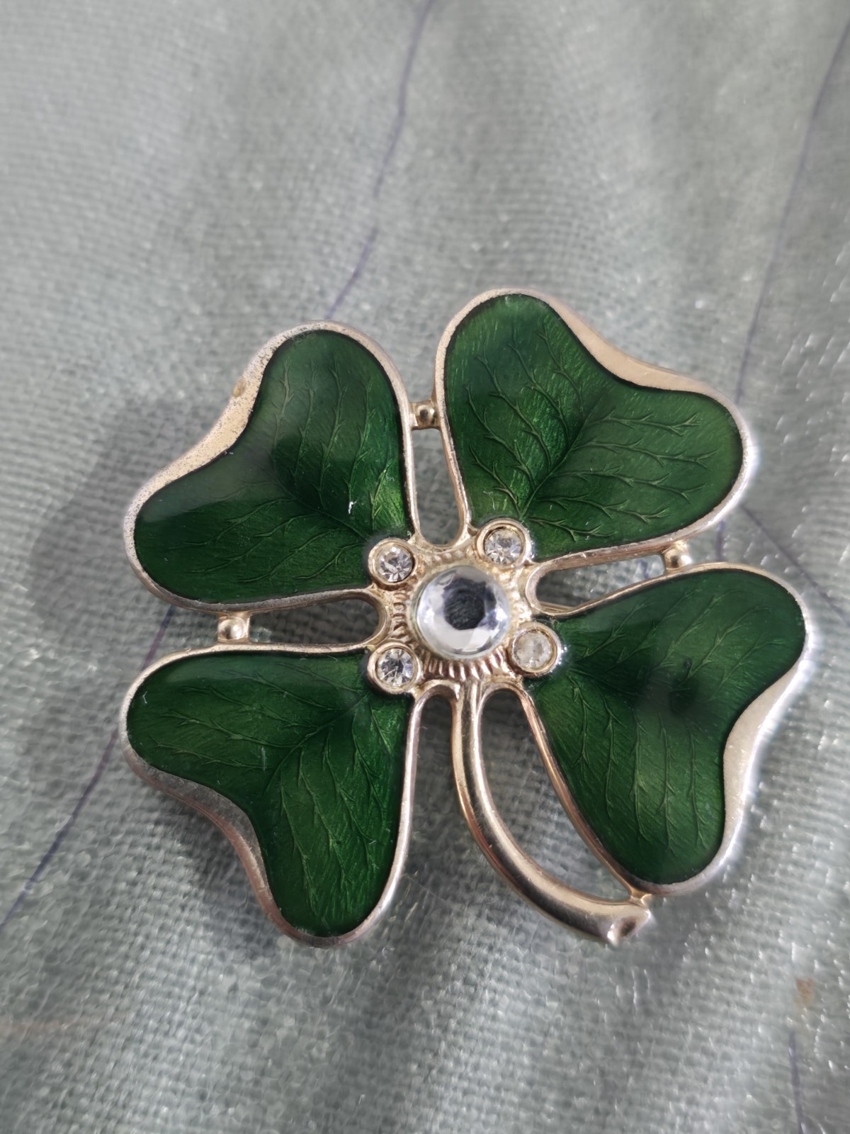 Brooch Broche Trebol St Patrick
