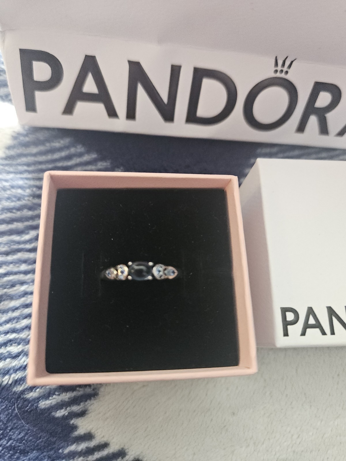 PANDORA Disney Aladdin Princess Jasmine Ring Sterling silver rrp £65.00 size 54