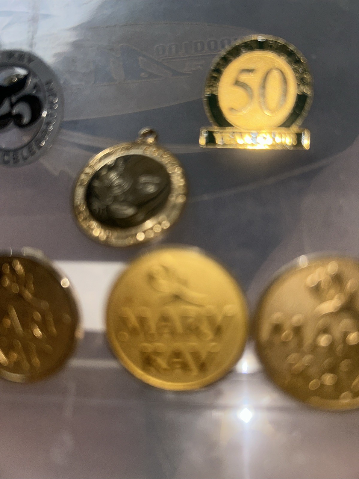 8 Vintage MARY KAY COSMETICS CONSULTANT Pins