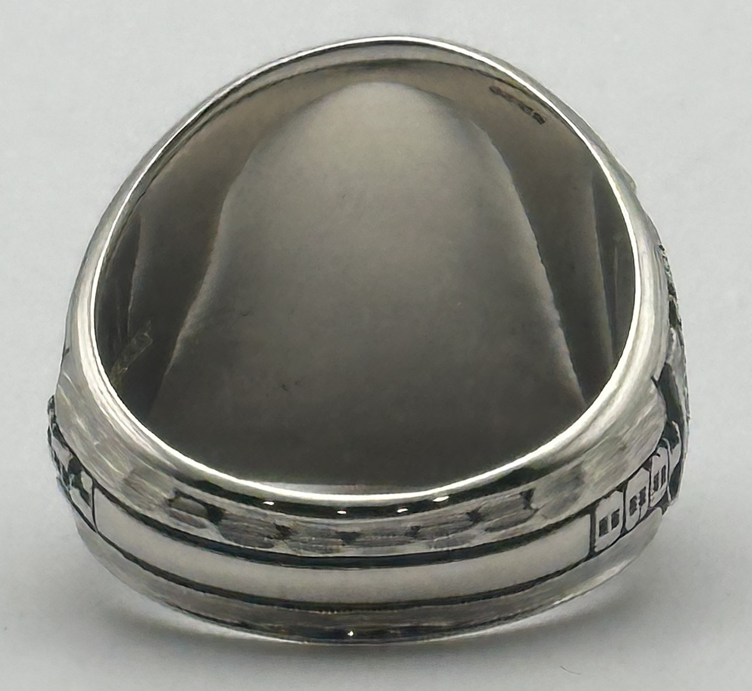 9k White Gold Josten’s Class Ring, Cal Berkeley, Size: 10.5 17.1 grams