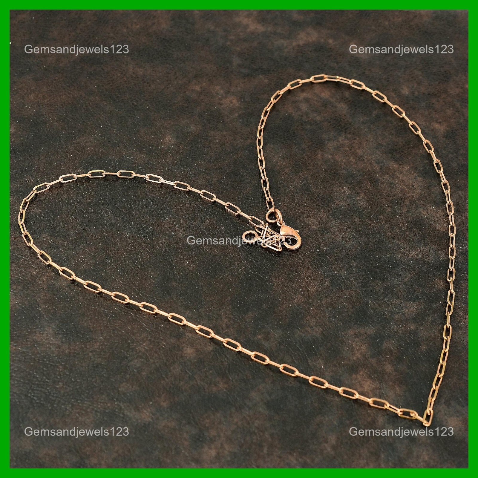 Mothers day Deal Copper Stone Chain Wire Wrapped Wedding Wife Necklace Jewelry