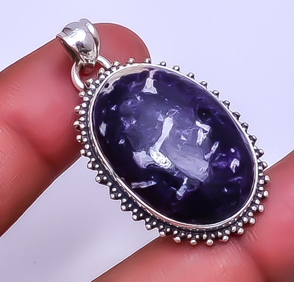 Lepidolite – San Diego 925 Sterling Silver Jewelry Pendant 1.72″ P_9359_148_16