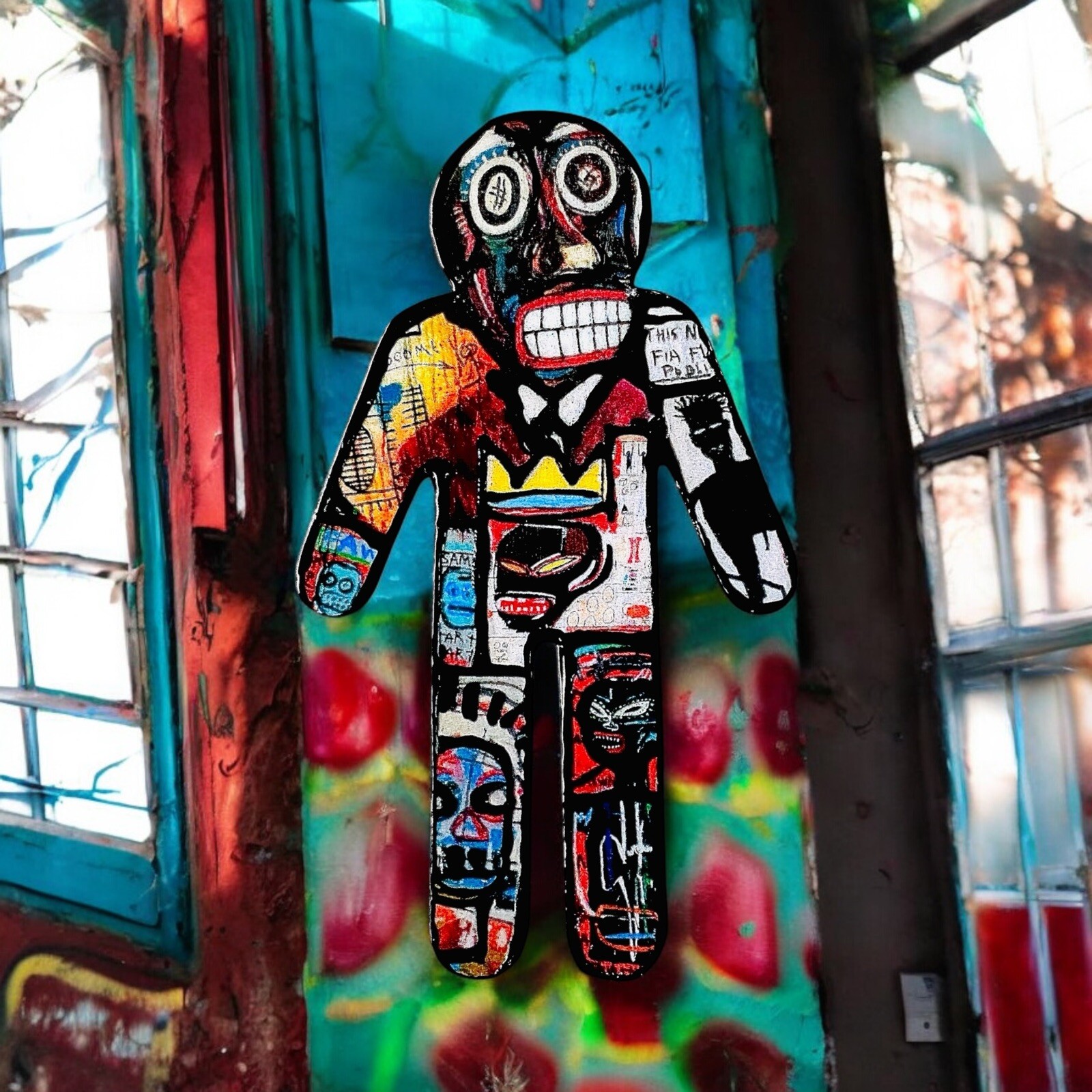 Basquiat Art Lover People Pin