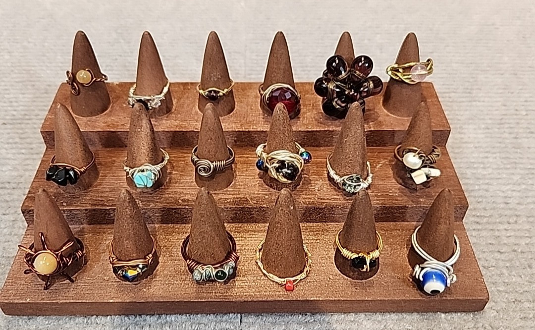 Jewelry 18 Wire Wrapped Celtic Theme Rings Sized See Description Lot #153