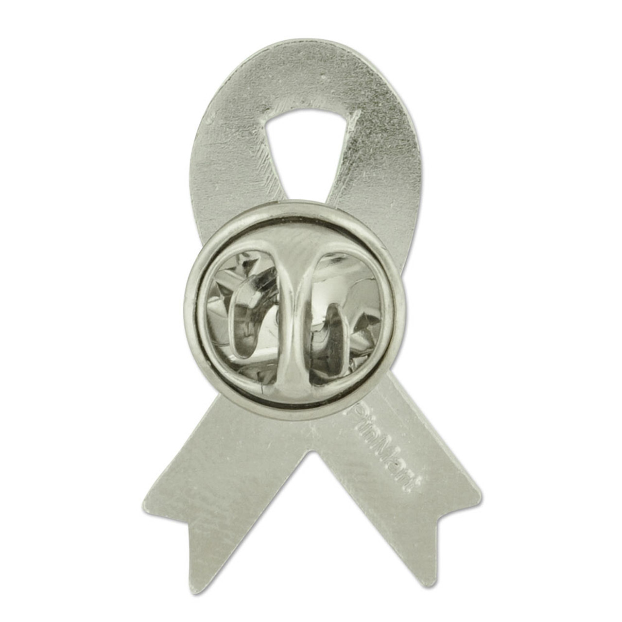 PinMart’s Mental Health Green Awareness Ribbon Enamel Lapel Pin