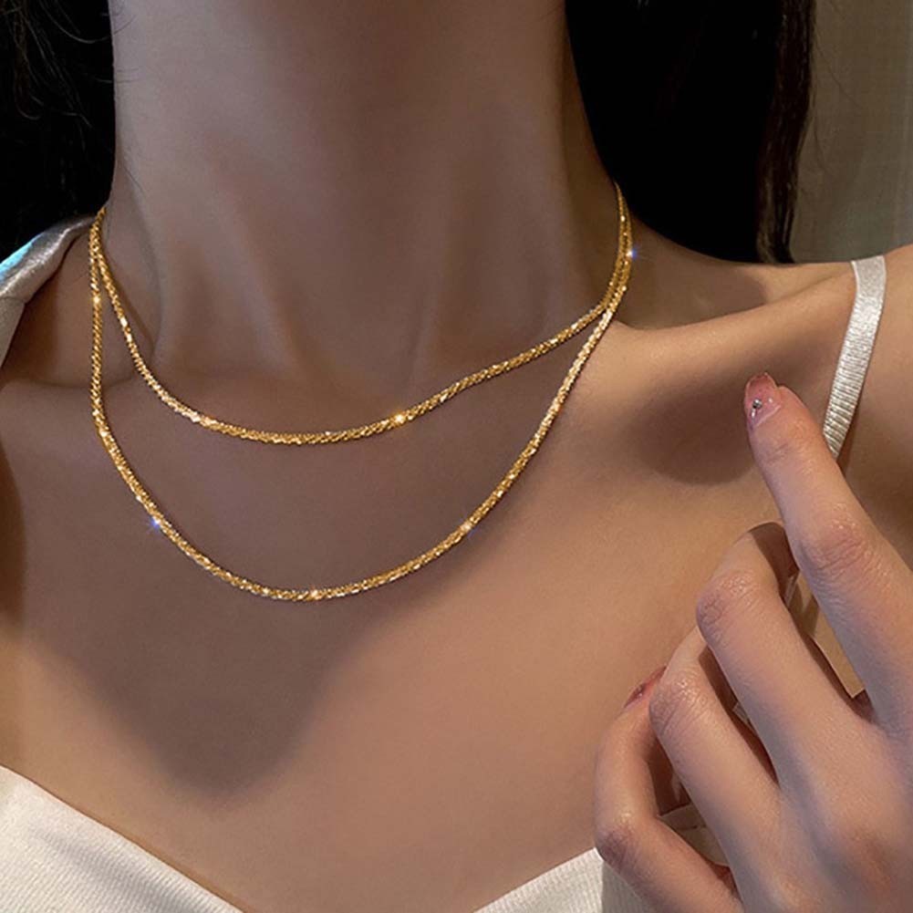 Stylish Cauliflower Chain Necklace Alloy Material for Fashion Accessory