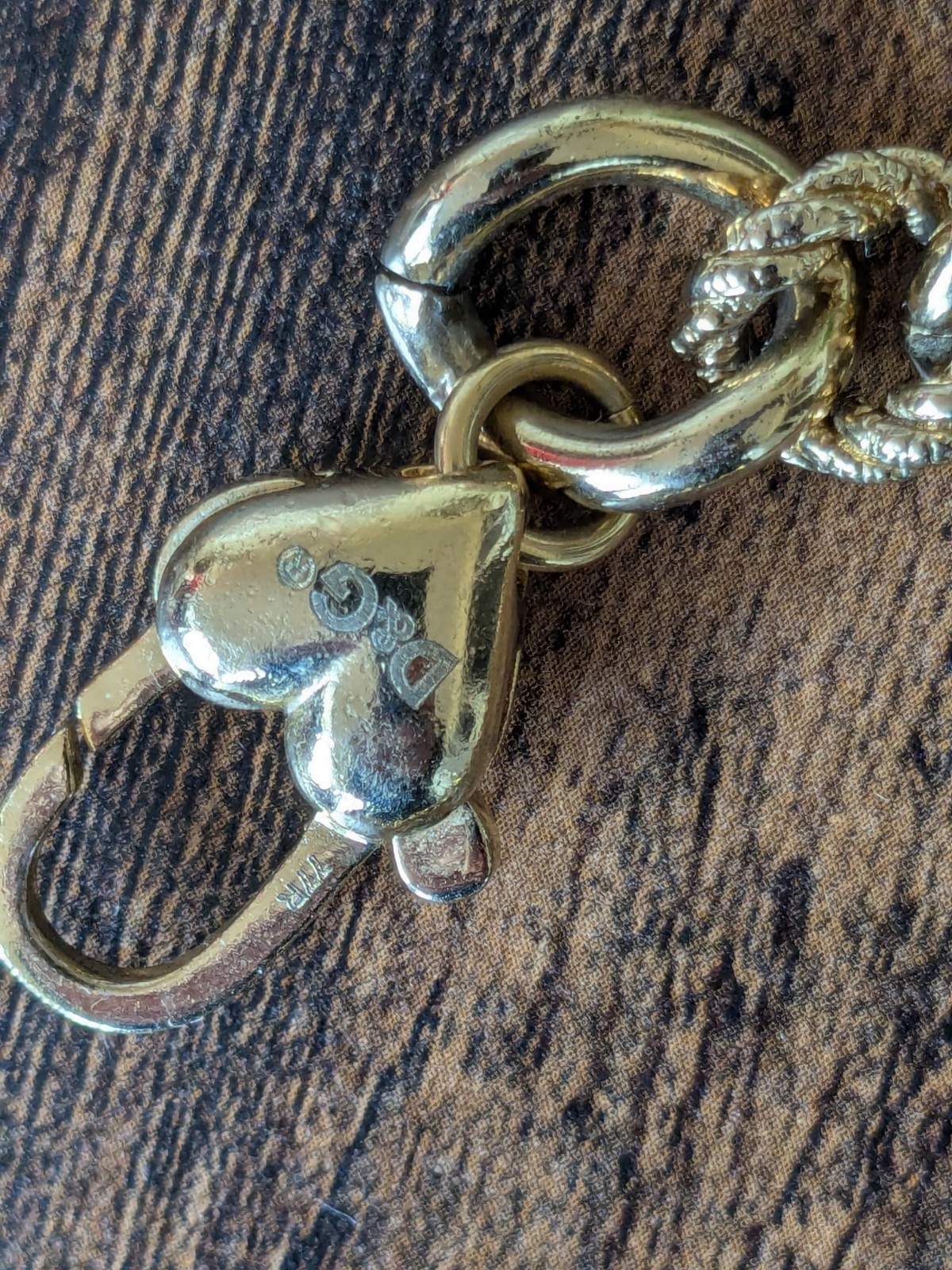 Dolce and Gabbanna Chunky Charm Tassel Neckalce. Good Condition.